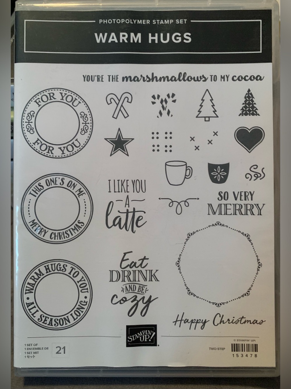 Stampin' Up! Warm Hugs Photopolymer Stamp Set